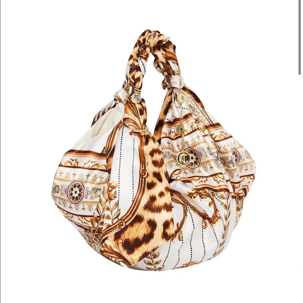 NWD CAMILLA *Mind Your Manor* ascot tie mini beach boho bag purse
